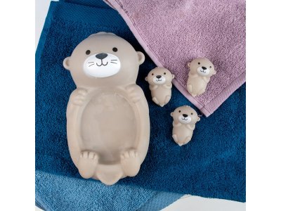 Набор игрушек для ванной Fancy Baby Семейство выдр 1-00479659_5