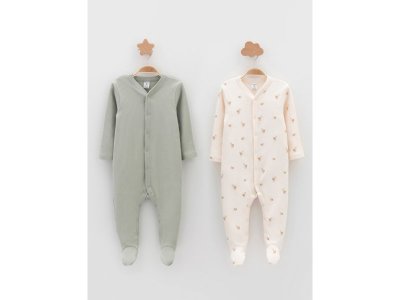 Набор комбинезонов Crockid, 2шт зеленый 100479705