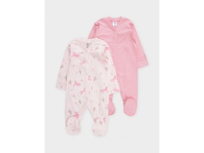 Набор комбинезонов Crockid, 2шт розовый 100479706