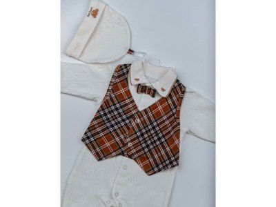 Комплект Лапочка комбинезон, жилет, бабочка и шапочка 1-00479099_3