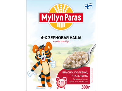 Каша мультизлаковая Myllyn Paras, 4 злака, 300 г 1-00346414_6