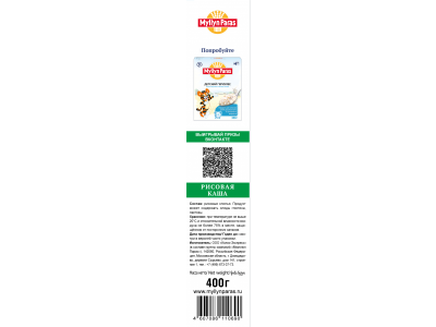 Каша рисовая Myllyn Paras, 400 г 1-00366355_3