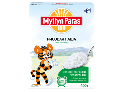 Каша рисовая Myllyn Paras, 400 г 1-00366355_4