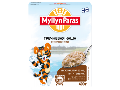 Каша Myllyn Paras безмолочная гречневая 400 г 1-00408343_4