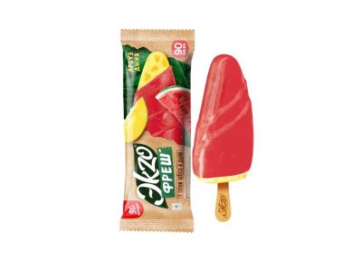 Мороженое Экзо арбуз и дыня молочное эскимо, 70г 1-00480451_2