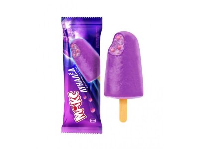 Фруктовый лед МАХ земляника с мармеладом бабл-гам, 55г 1-00480452_7