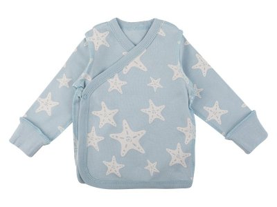 Распашонка Leratutti Карапуз синий 100476802