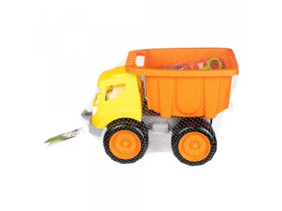 Игровой набор Fancy Baby Грузовичок: грузовик, три формочки и лопатка 1-00480629_3