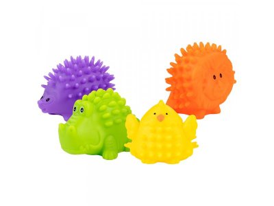 Набор игрушек Fancy Baby Тактильные Зверюшки 100480630