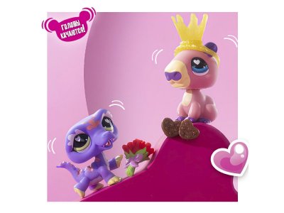 Игровой набор Littlest Pet Shop День Св. Валентина, Капибара и Ящерица 1-00480635_4