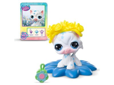 Игровой набор Littlest Pet Shop Весна, Ангорская кошка 1-00480638_2