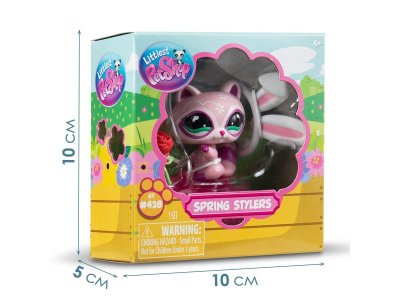 Игровой набор Littlest Pet Shop Весна, Енот разноцветный 100480639