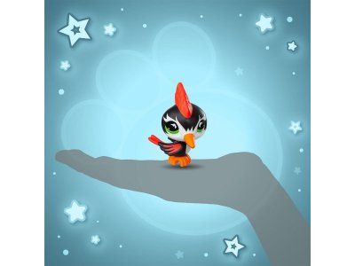 Игровой набор Littlest Pet Shop Пара друзей, Дятел и Кролик 1-00480641_4