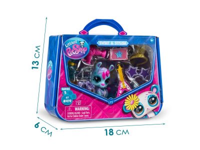 Игровой набор Littlest Pet Shop Стиль, Лама разноцветный 100480645