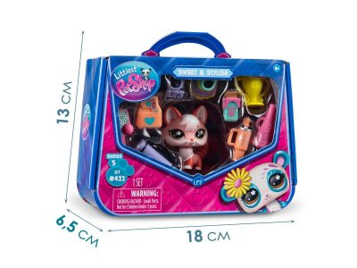 Игровой набор Littlest Pet Shop Стиль, Лиса разноцветный 100480648