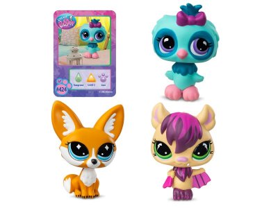Игровой набор Littlest Pet Shop Сюжет, Пижамная вечеринка 1-00480649_2