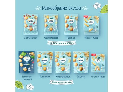 Печенье растворимое ФрутоНяня пшеничное, с витаминами и минеральными веществами,120 г 1-00348327_5