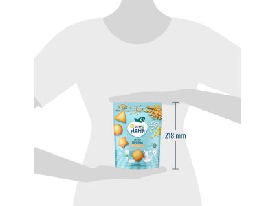 Печенье растворимое ФрутоНяня мультизлаковое, с витаминами и минеральными веществами, 120 г 1-00348328_3