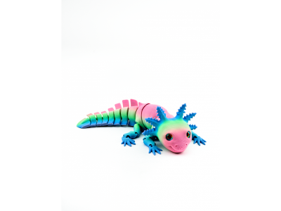 Игрушка Funberry toys 3D Аксолотль Элли мультиколор 100469847