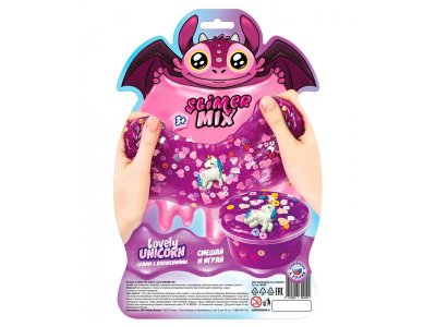 Слайм Slimer Slimer Lovely Unicorn 180 г 1-00476092_2