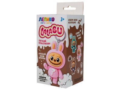 Набор легкого пластилина Лепи Легко Лепико LaLaBu 1-00476068_5