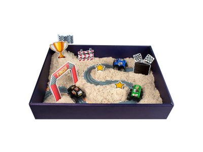 Кинетический песок Космический песок Гонки, с песочницей 1,5 кг 1-00476073_4