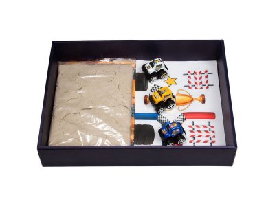 Кинетический песок Космический песок Гонки, с песочницей 1,5 кг 1-00476073_5