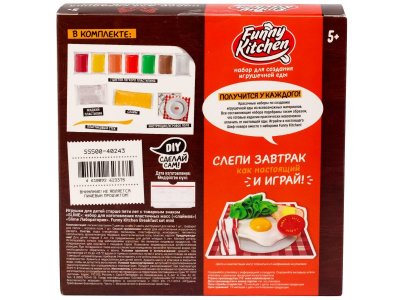 Набор для лепки Slime Лаборатория Funny Kitchen Breakfast set mini 1-00476084_3
