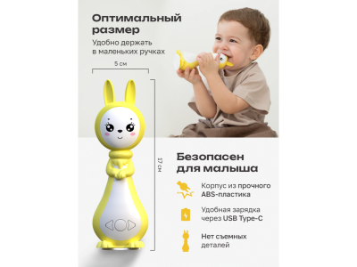 Игрушка BertToys «Зайчик Няня Грызушка» 1-00480728_11