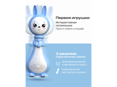 Игрушка BertToys «Зайчик Няня Грызушка» 1-00480729_6