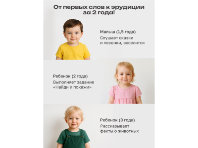 Книга BertToys Маленькая Нажималка, Всё о животных 1-00480734_5