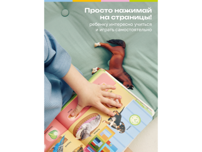 Книга BertToys Маленькая Нажималка, Всё о животных 1-00480734_9
