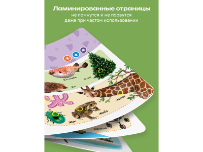 Книга BertToys Нажималка, Русский алфавит 1-00480737_2