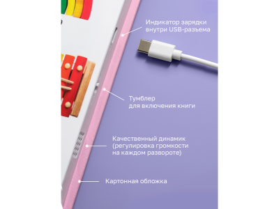 Книга BertToys Нажималка, Цвета 1-00480738_8