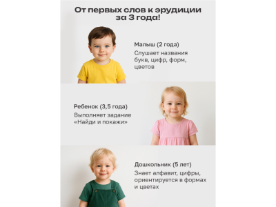 Книга BertToys Большая Нажималка, Первые знания 1-00480743_7