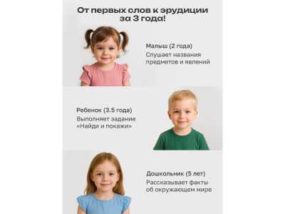 Книга BertToys Говорящая Нажималка, Я и Мир вокруг 1-00480744_5