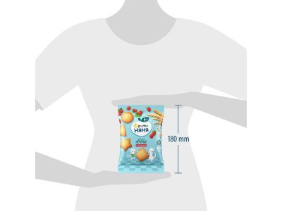 Печенье ФрутоНяня Пшеничное с земляникой, растворимое 50 г 1-00312854_2