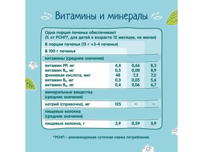 Печенье ФрутоНяня овсяное с 12 мес., 50 г 1-00344766_9