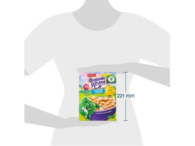 Готовый завтрак подушечки Фанни Ямми с молочной начинкой, 220 г 1-00434129_3