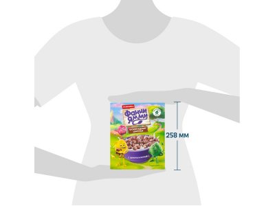 Готовый завтрак Фанни Ямми мультизлаковый Шоколадные шарики 200 г 1-00446274_8