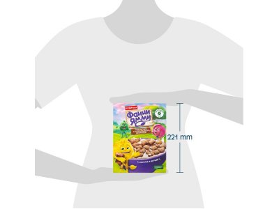 Готовый завтрак подушечки Фанни Ямми с шоколадной начинкой, 220 г 1-00434131_2