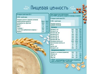 Каша ФрутоНяня безмолочная мультизлаковая быстрорастворимая, 200 г 1-00209327_19