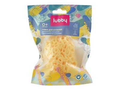Губка для купания Lubby, от 0 мес. 1-00480080_2