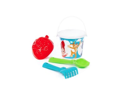 Набор игровой Простоквашино: ведро, совок, грабельки, формочка 1-00481090_5