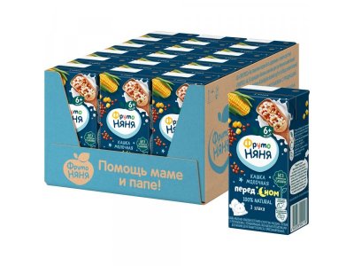 Каша Фрутоняня молочная 3 злака, готовая 0,2 л 1-00026345_2