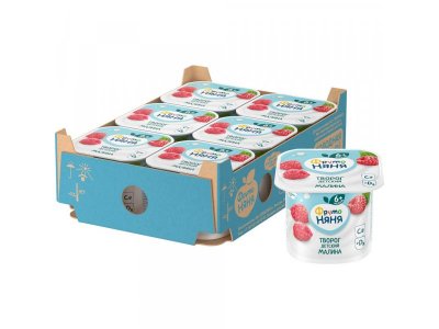 Биотворог ФрутоНяня с малиной 4,2% 100 г 1-00101116_3