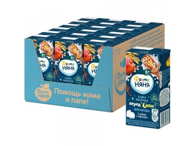 Каша Фрутоняня молочная 5 злаков с персиком, готовая 0,2 л 1-00109700_2