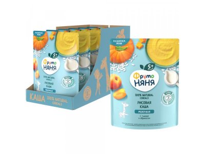 Каша ФрутоНяня молочная рисовая тыква, абрикос 200 г 1-00198218_16