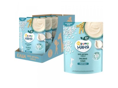 Каша ФрутоНяня молочная рисовая, обогащенная пребиотикам, витаминами и минералами 200 г 1-00312856_3