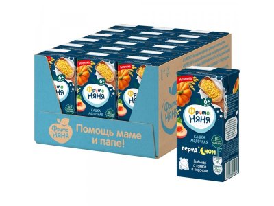 Кашка молочная Фрутоняня Пшённая Тыква, персик 0,2 л 1-00467887_3